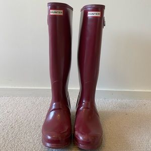 Hunter rain boots